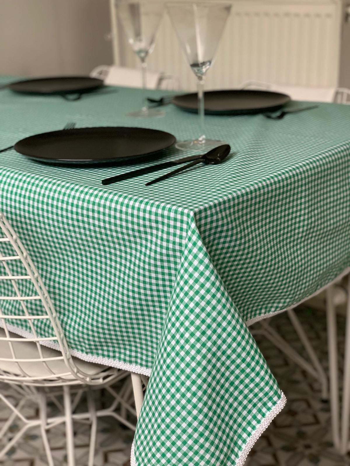 Nostalji Yeşil - Masa örtüsü