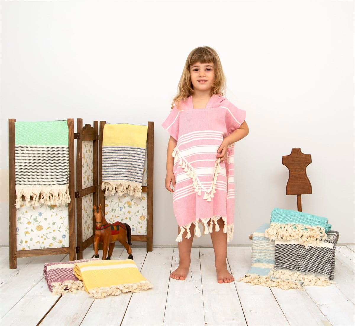 Panço Peştemal Pembe