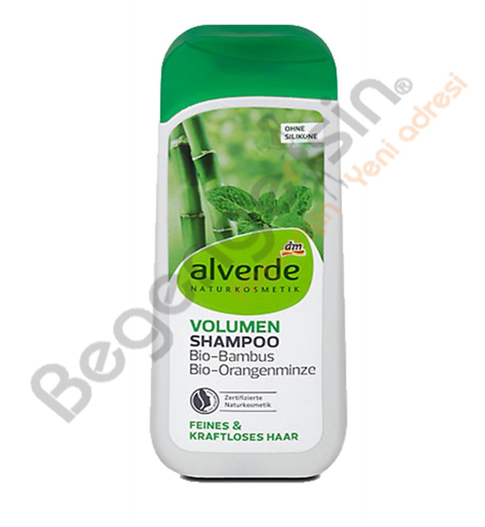 alverde Shampoo Volumen alverde şampuan hacmi 200ml
