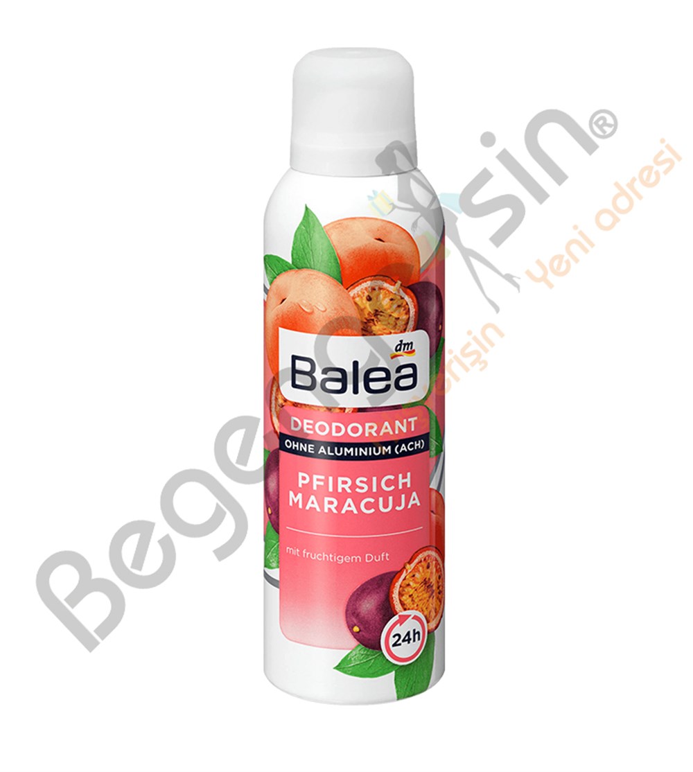Balea deodorantı şeftali tutku meyvesi Pfirsich Maracuja