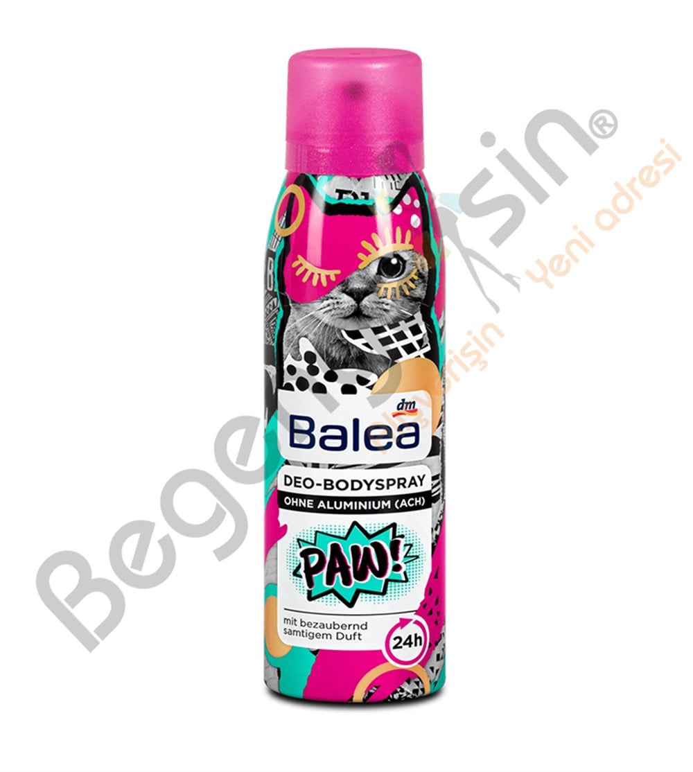 Balea Deodorantı Vücut Spreyi Bodyspray Paw