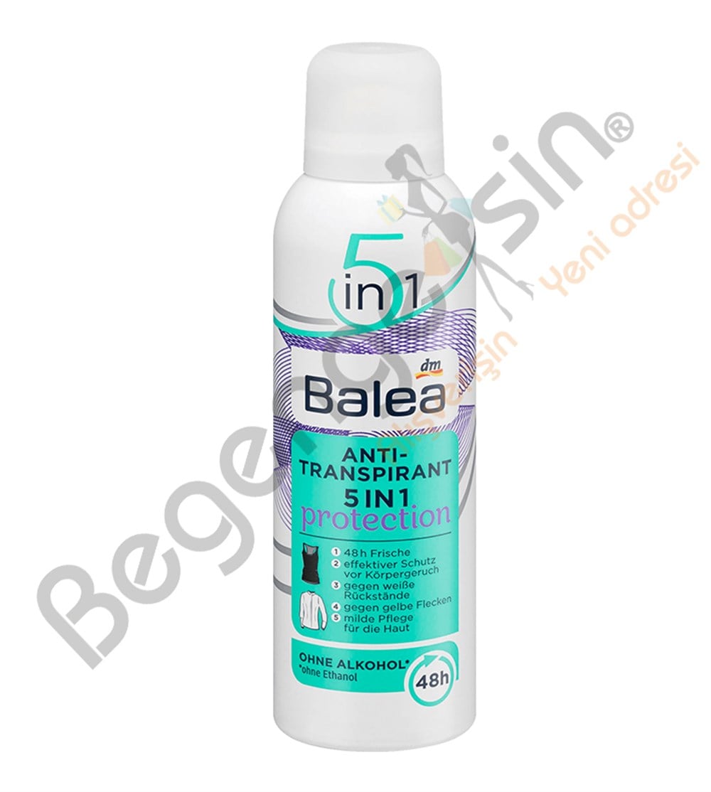 Balea terlemeyi önleyici 5in1 koruma Deospray 200ml