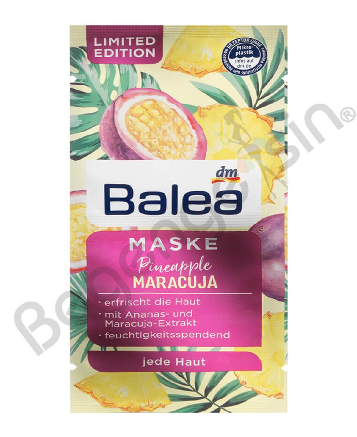 Balea Maske Pineapple Maracuja, Ananas Tutku Meyvesi