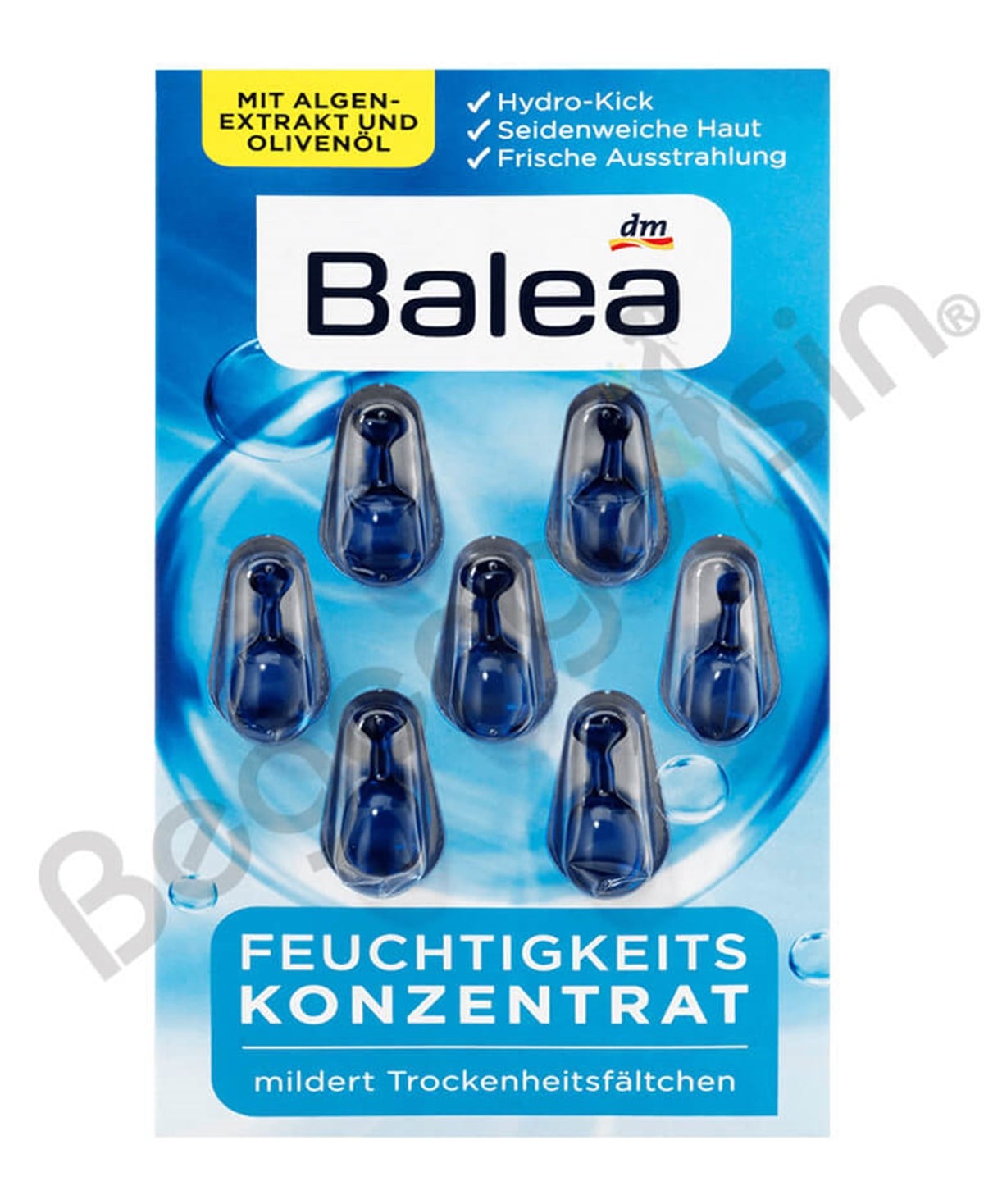 Balea Konzentrat Feuchtigkeit, Konsantre Yosun özü ve Zeytin yağ nem 7 St