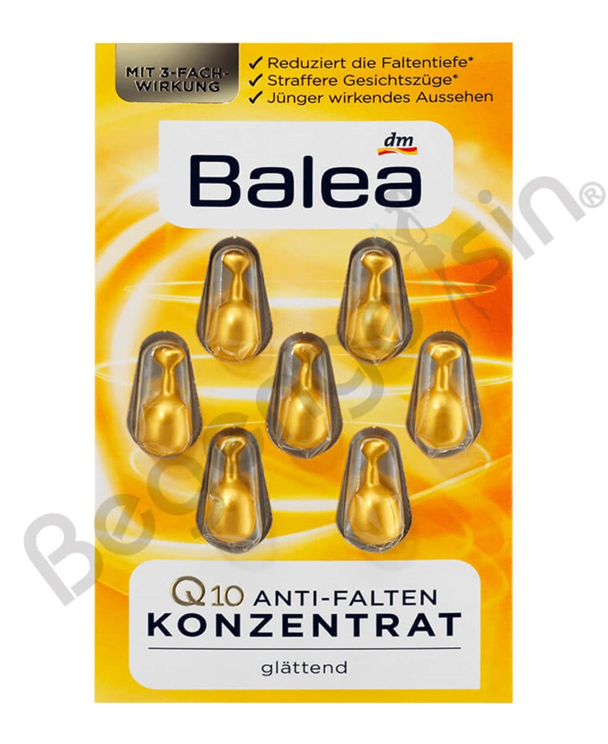 Balea Konzentrat Q10 Anti-Falten, Konsantre Q10 kırışıklık önleyici 7 St