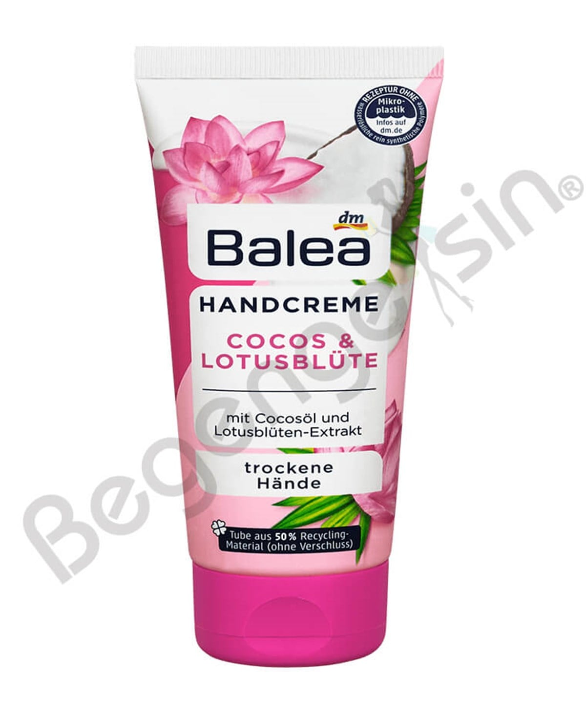 Balea Handcreme Cocos & Lotusblüte, El kremi hindistan cevizi ve lotus çiçeği 100 ml