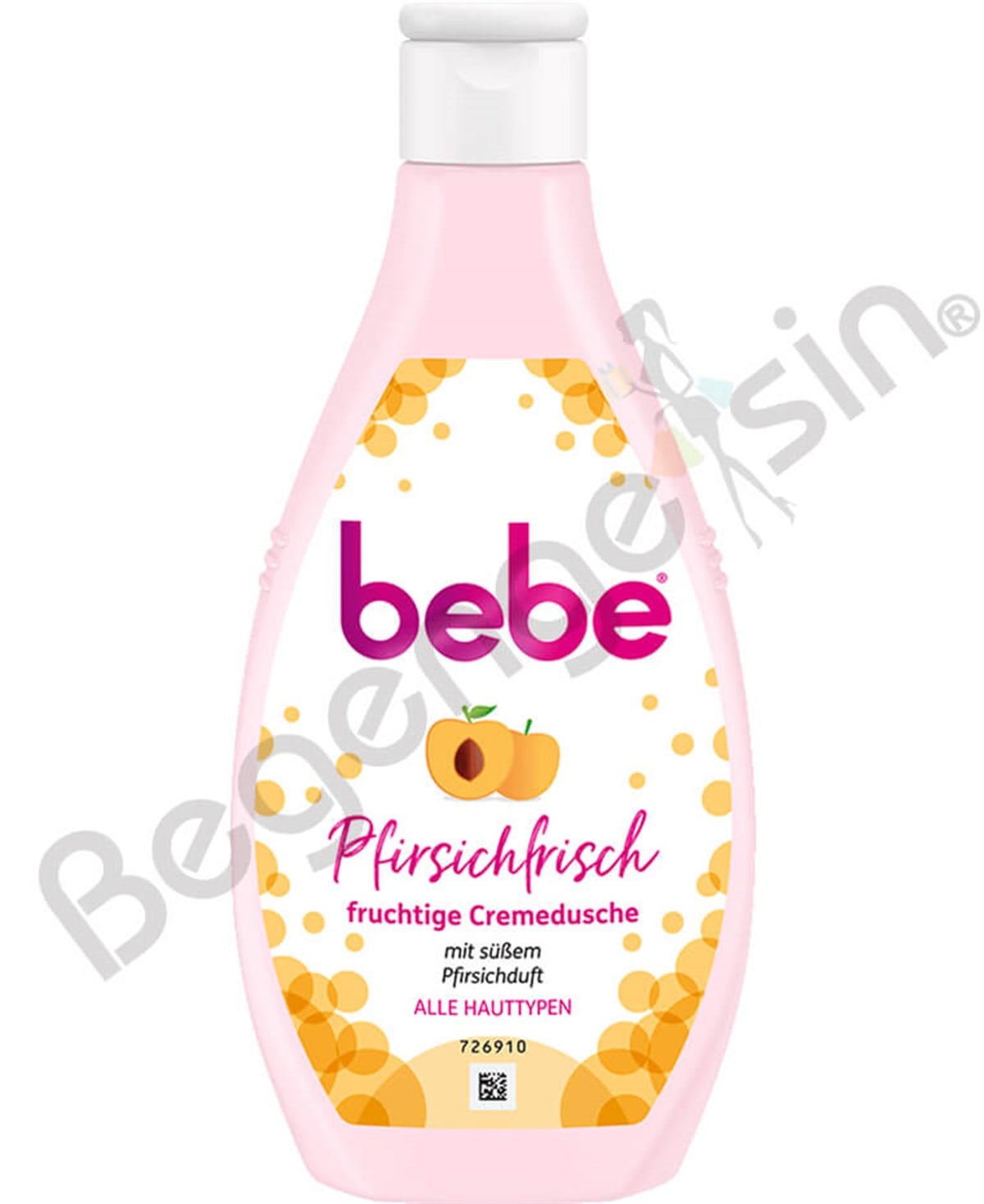 Bebe Cremedusche Pfirsichfrisch, Duş Kremi şeftali taze, 250 ml