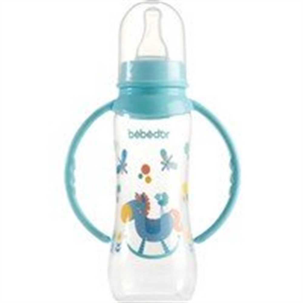 Bebedor Desenli Kulplu Biberon 3+ay 250ml