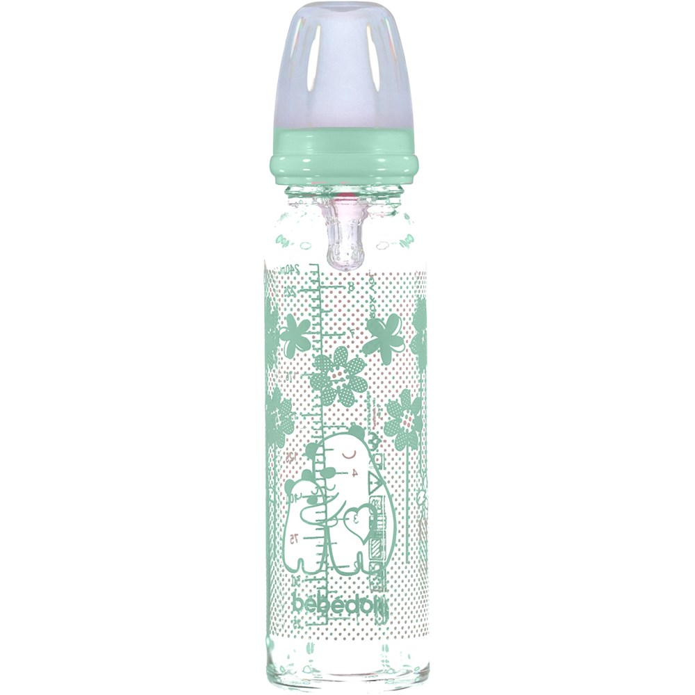 Bebedor Isıya Direniçli Cam Biberon 3+ay 240ml
