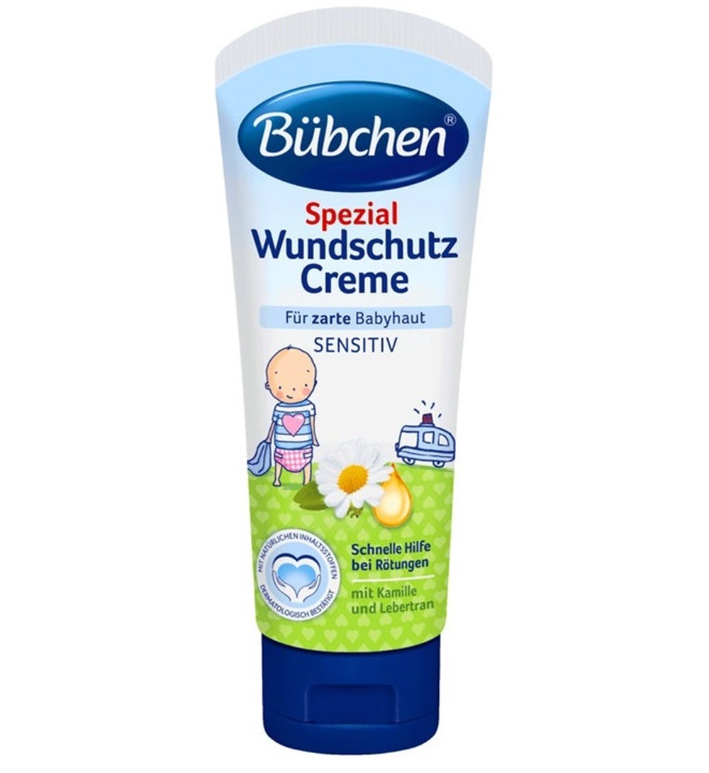 Bübchen Bebek Yara Koruyucusu Krem Kızarıklık ile Hızlı Yardım 75ml