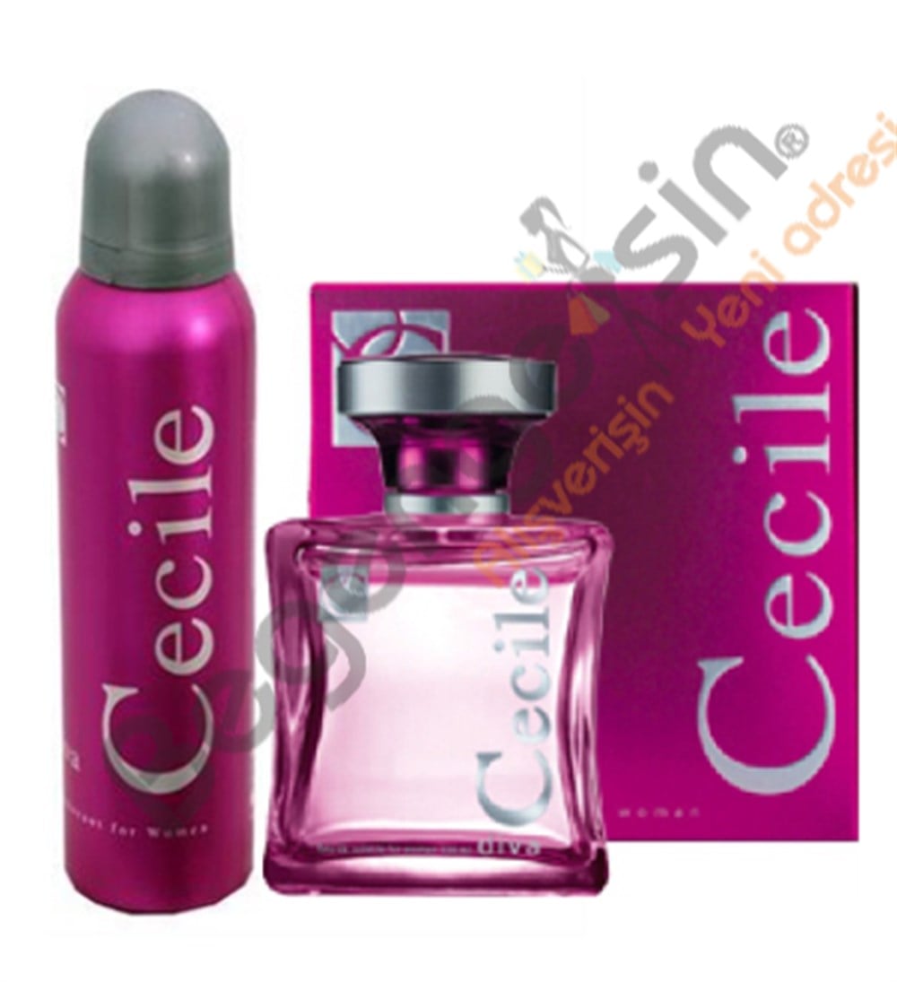 CECİLE FOR WOMAN DİVA 100ML+ 150ML DEODORANT  
