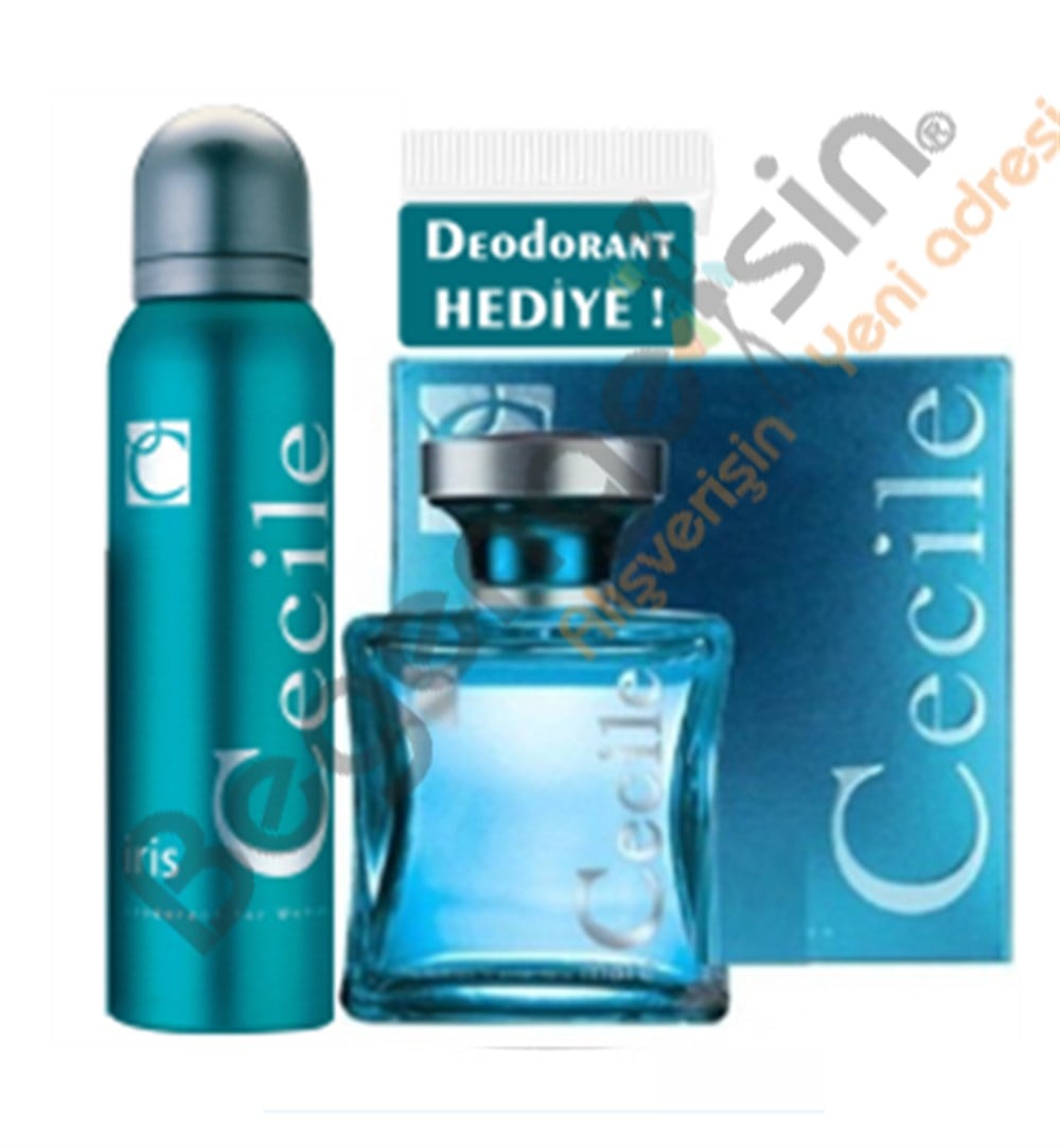 CECİLE FOR WOMAN İRİS 100ML+ 150ML DEODORANT  
