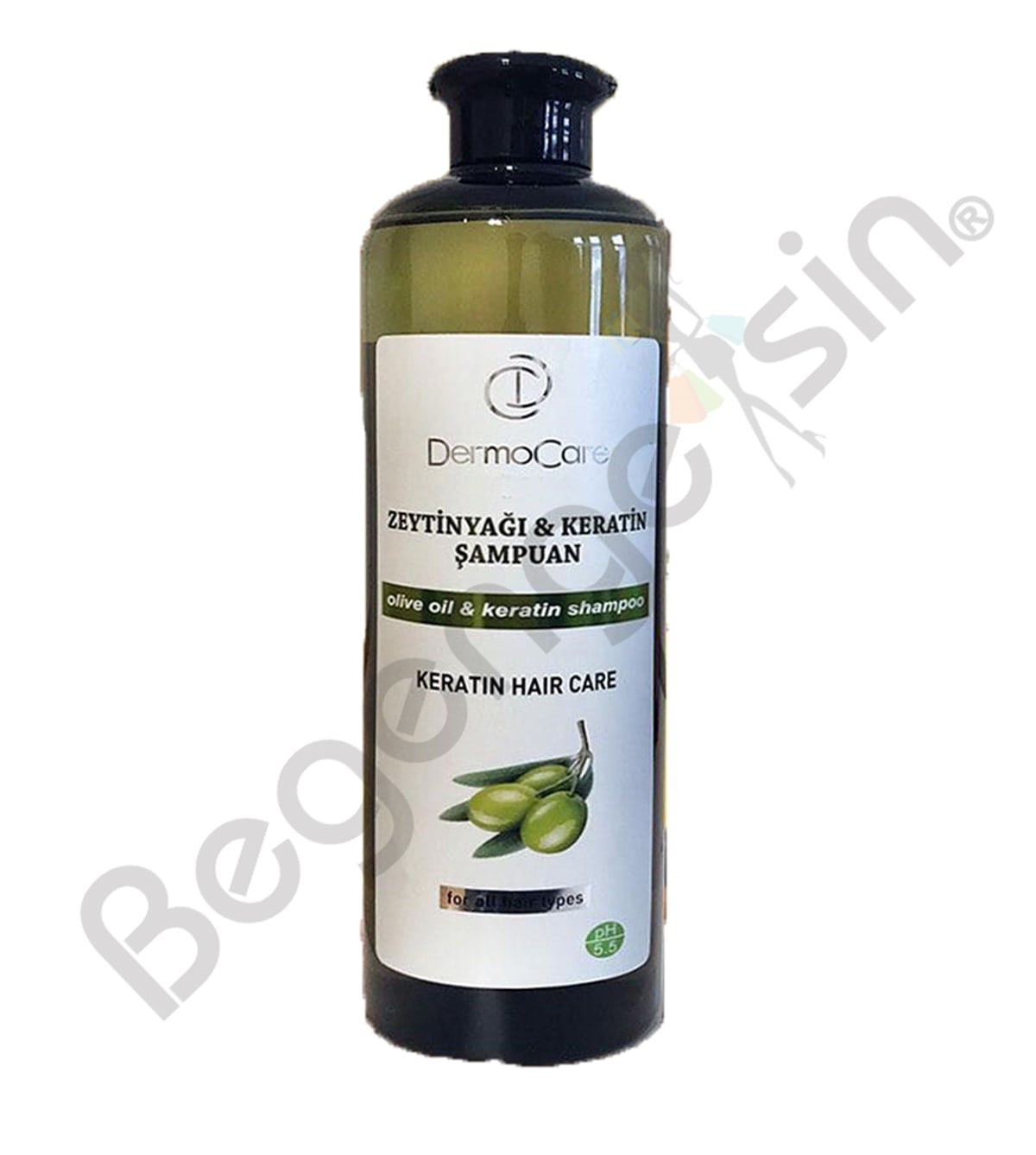 DermoCare şampuan zeytin yaği Keratin 700 ml