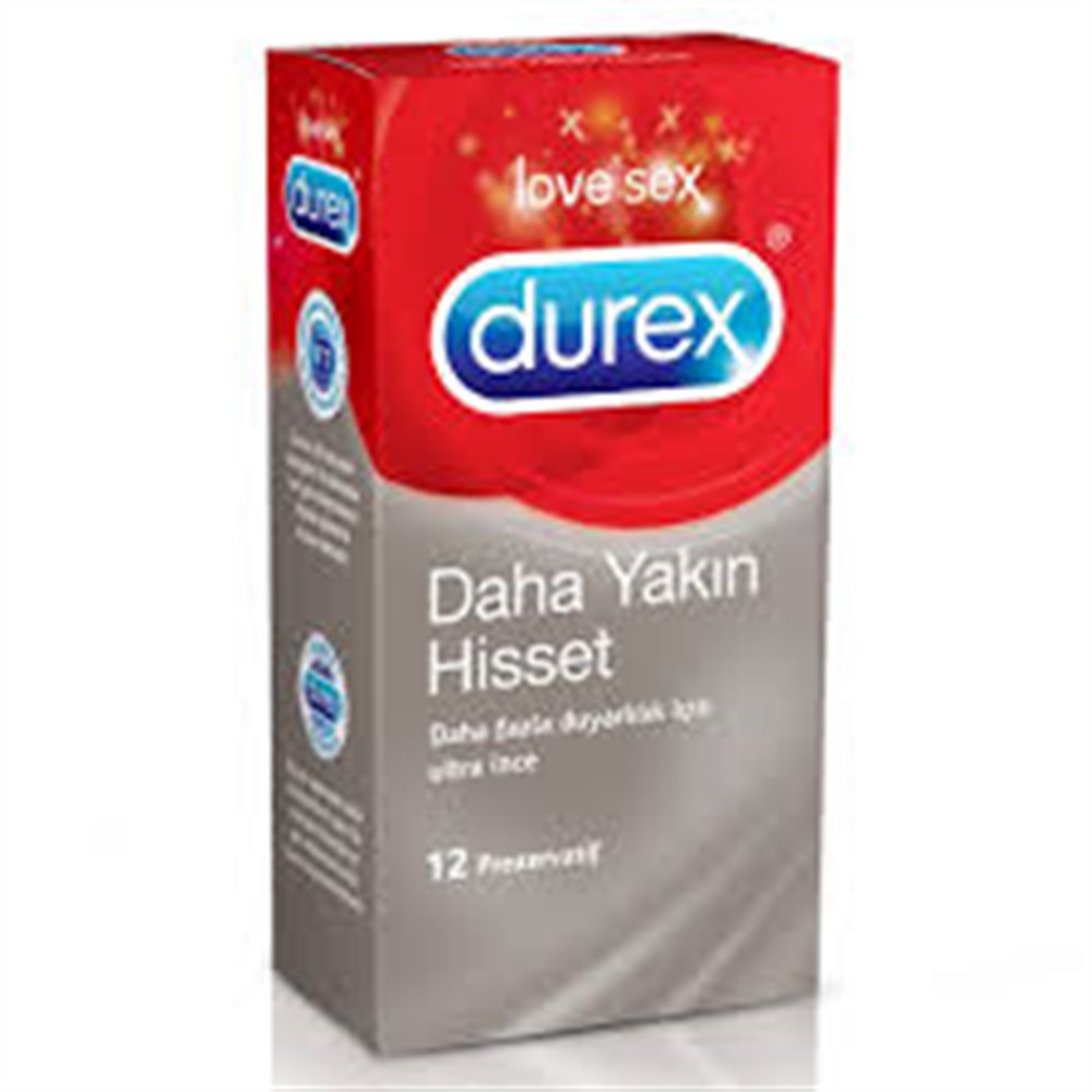 durex Daha Yakın Hisset 12 Prezervatif