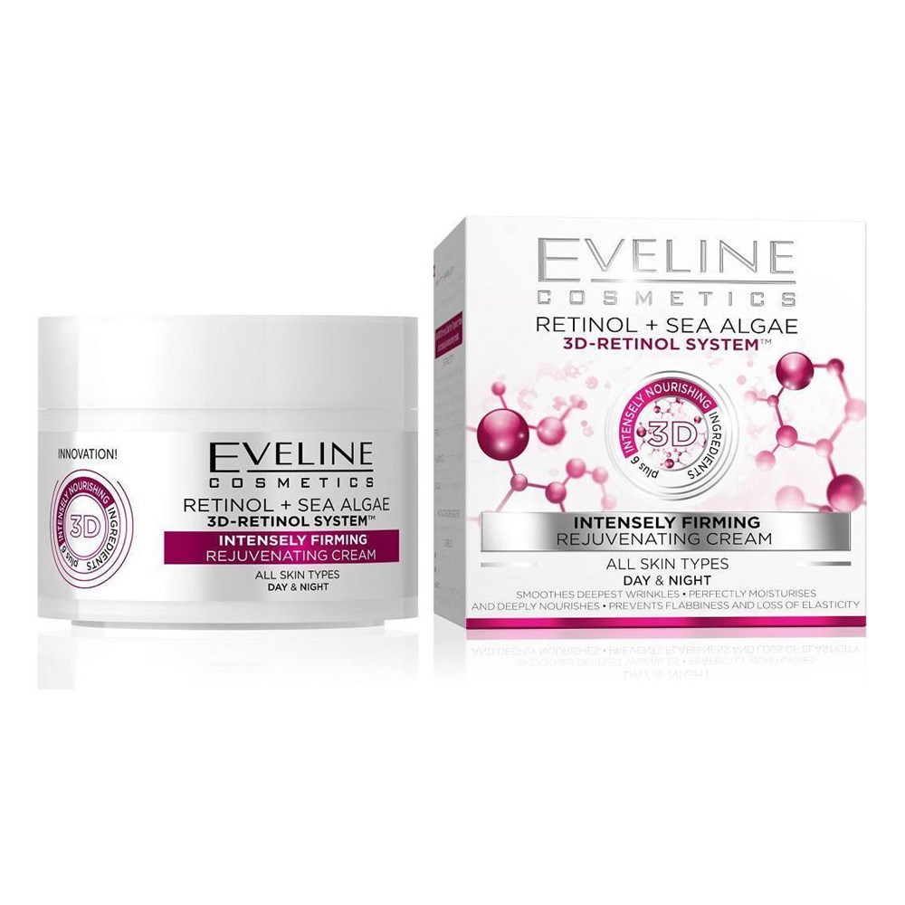 Eveline 3D Retinol & Sea Algae intensely Firming 50ml