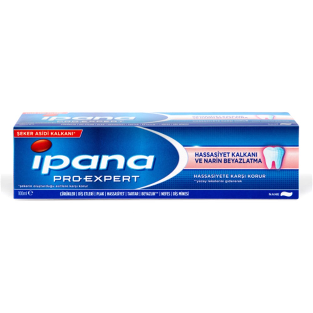 İpana Pro Expert Hassasiyet Kalkanı Ve Narin Beyazlatma