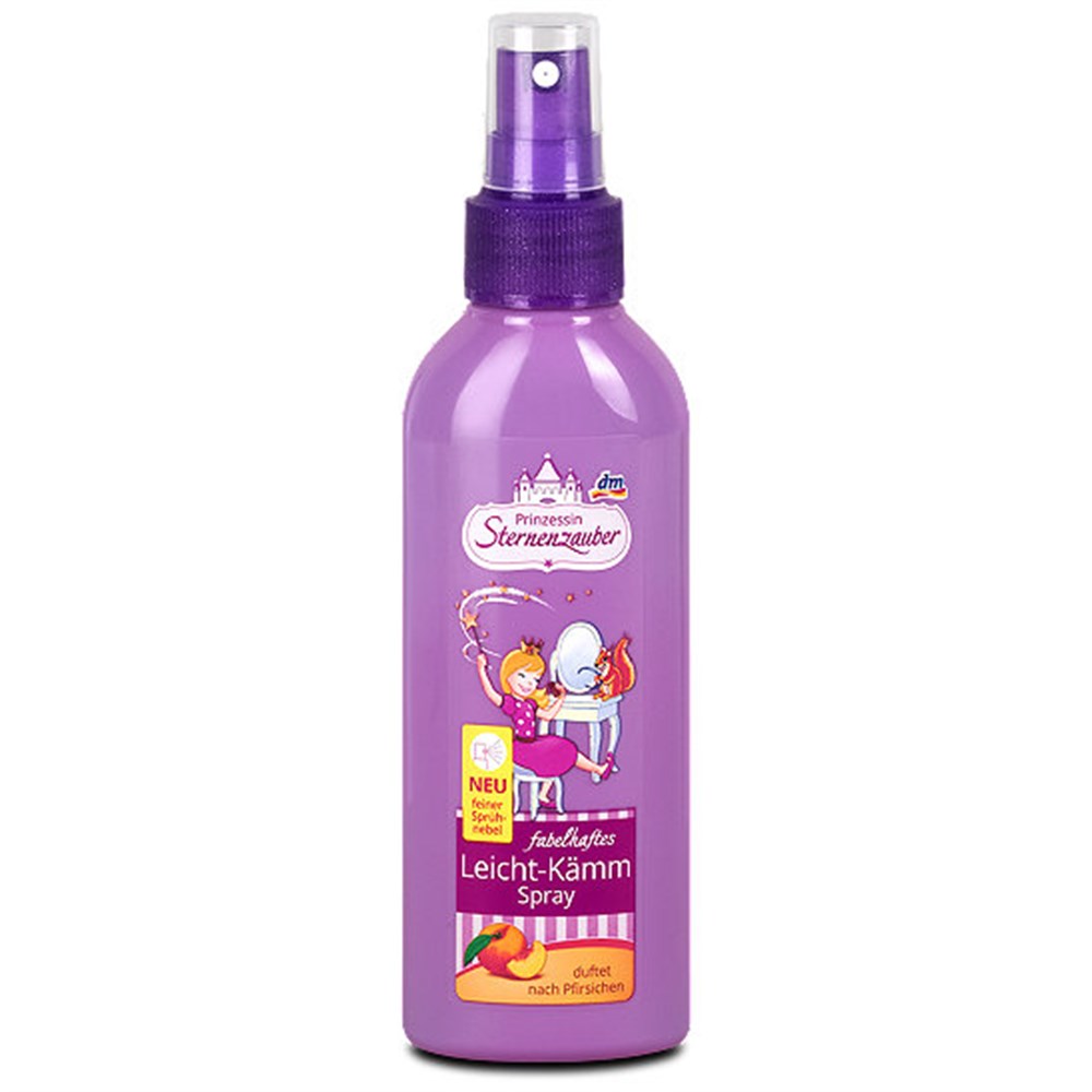 Kızlar İçin Saç Sprey  Prinzessin Sternenzauber fabelhaftes Leicht-Kämm Spray muhteşem 100 ml