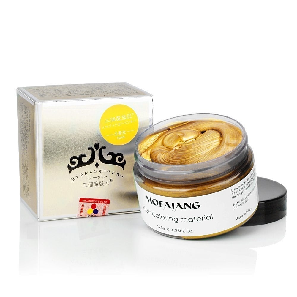 Mofajang Saç Renklendiren sari  Renkli Wax 120 gr