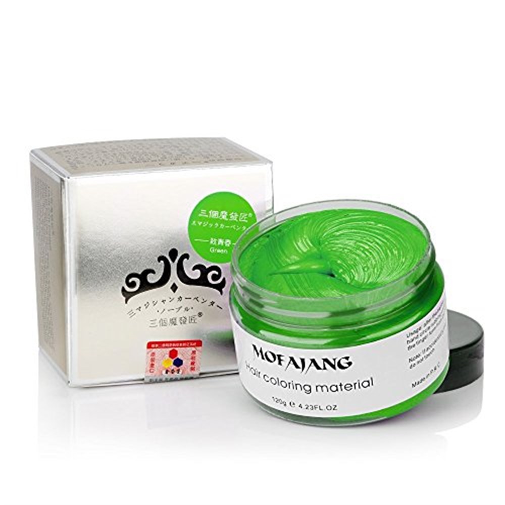 Mofajang Saç Renklendiren Yeşil  Renkli Wax 120 gr
