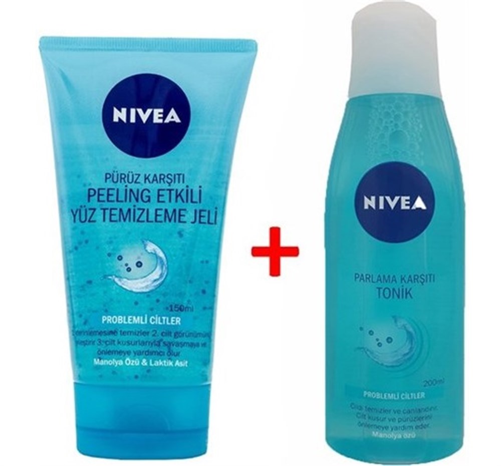 NIVEA YÜZ TEMİZLEME JELİ + TONİK