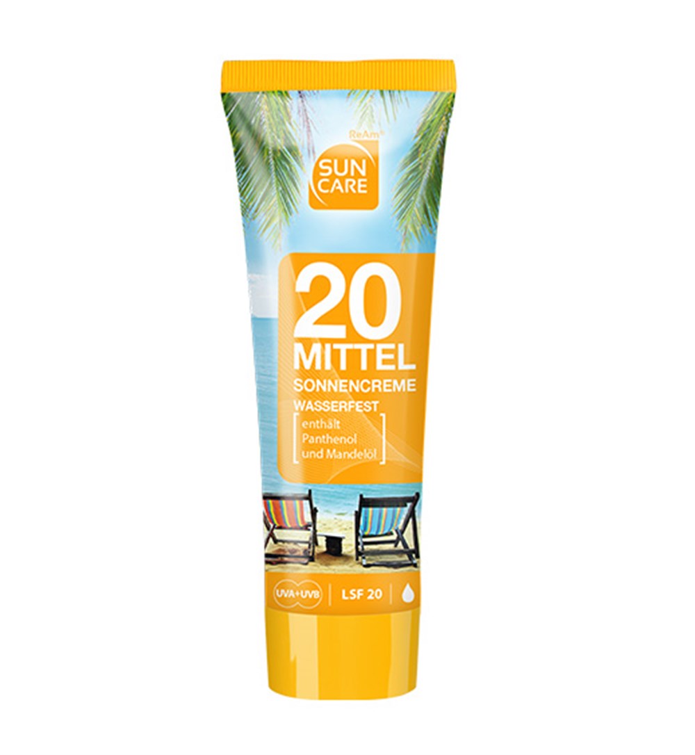 SUN CARE 20 MITTEL SONNENCREME (GÜNEŞ KREMİ) 100ml