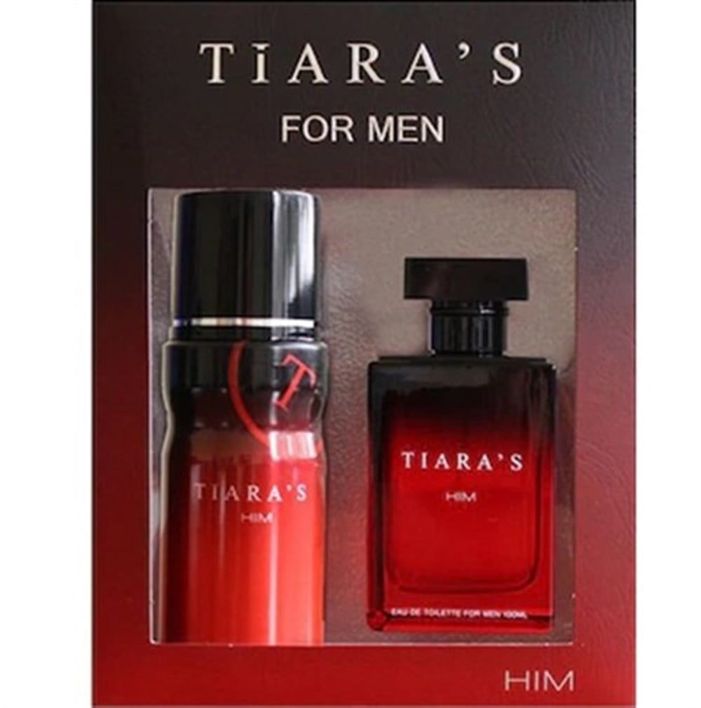 TİARA'S FOR MEN  HİM 100ML+ 150ML DEODORANT  