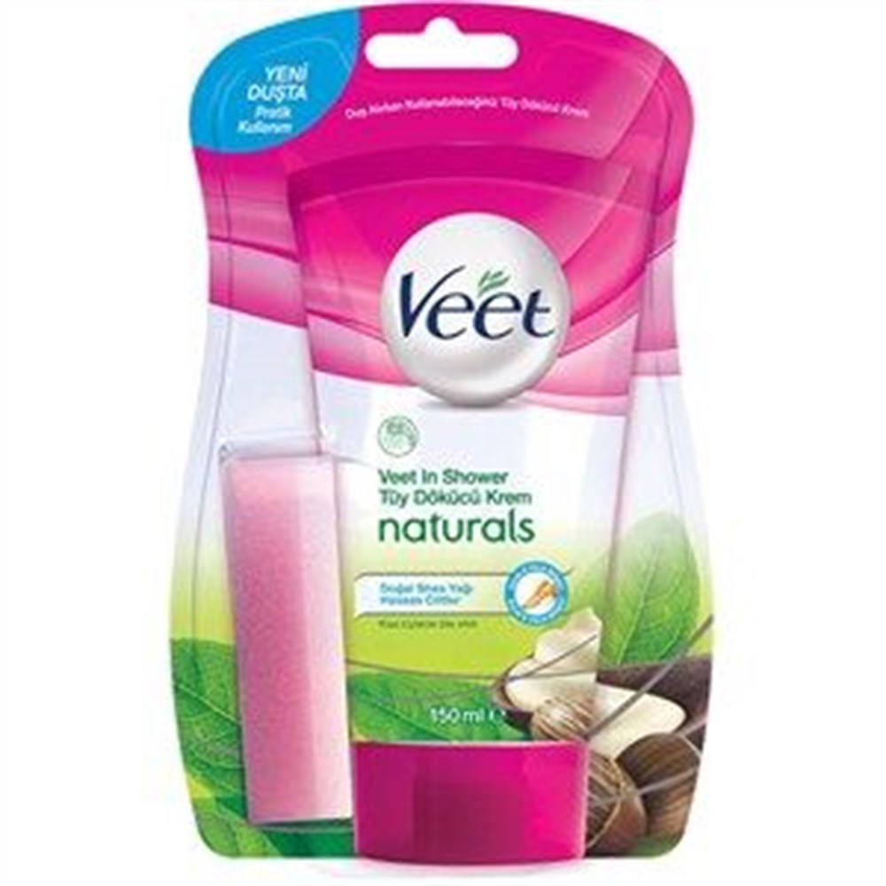 Veet Yeni Duşta Tüy Dökücü Krem Hassas Ciltler İçin 