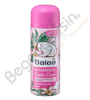 Balea Rasiergel Exotic Coco Tıraş Jeli Egzotik Hindistan cevizi 150 ml