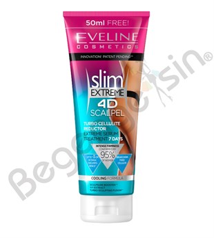 Eveline Cosmetics Slim Extreme 4D Scalpel Aşırı Serum Tedavisi 7 gün 250 ml