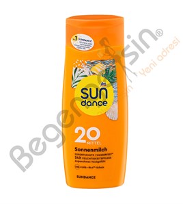 SUNDANCE Sonnen milch Güneş Sütü  LSF 20 200ml