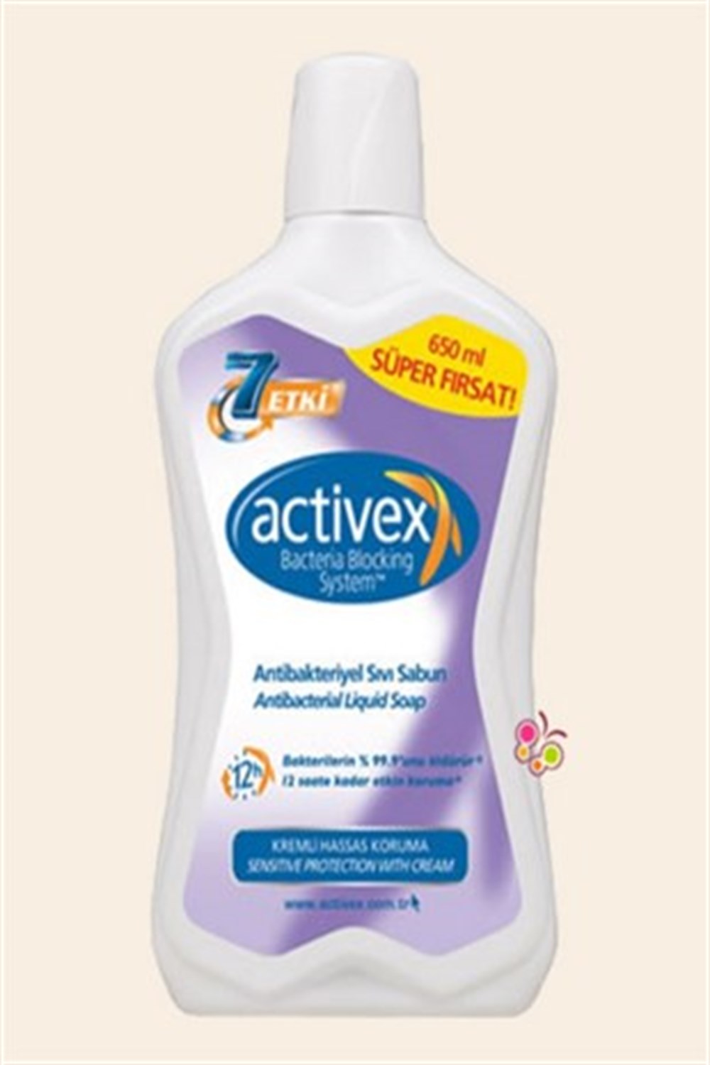 ACTİVEX 7 ETKİ Antibakteriyel Sıvı Sabun 650ml