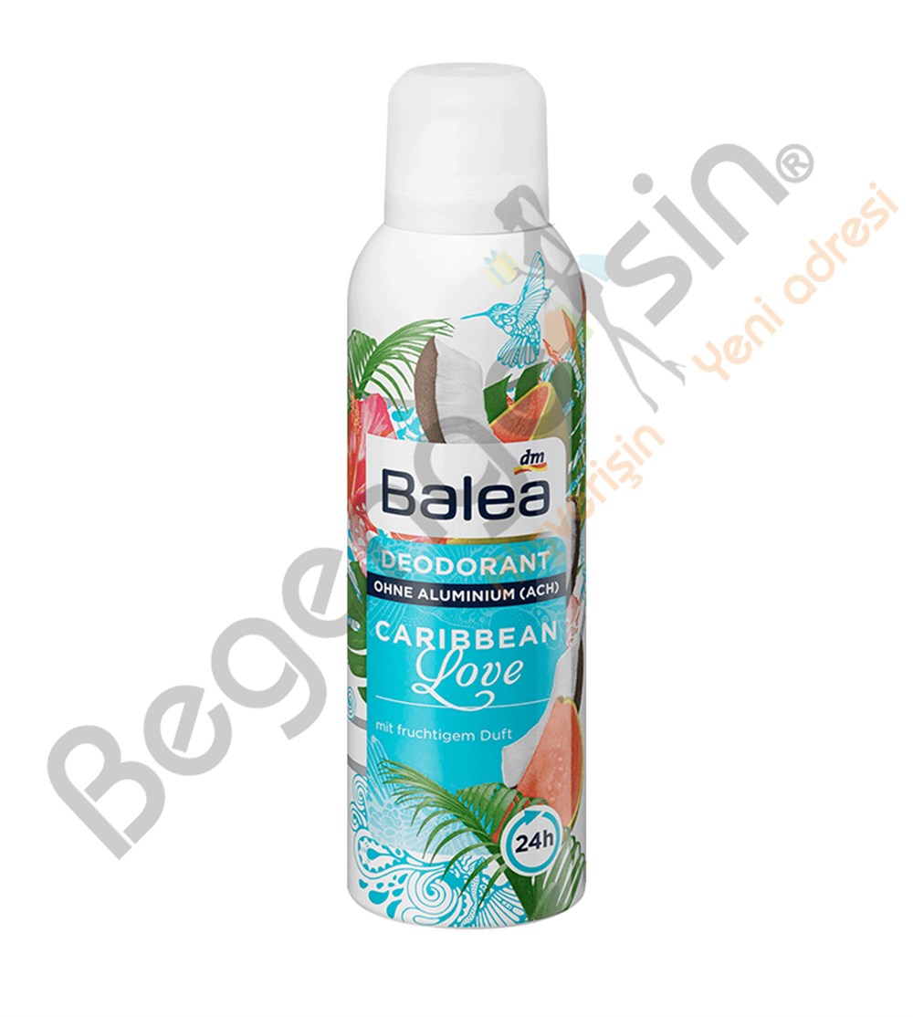 Balea Deodorant Karayipler Aşkı Caribbean Love