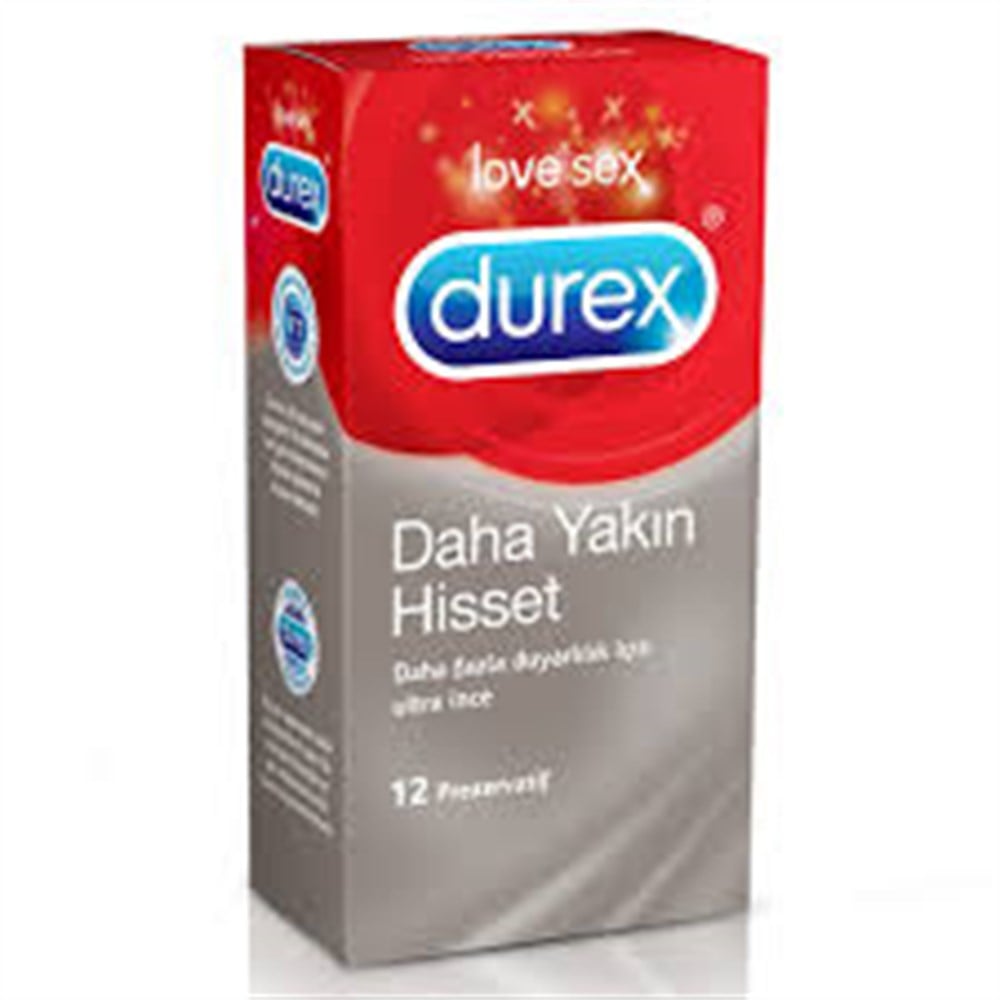 durex Daha Yakın Hisset 12 Prezervatif