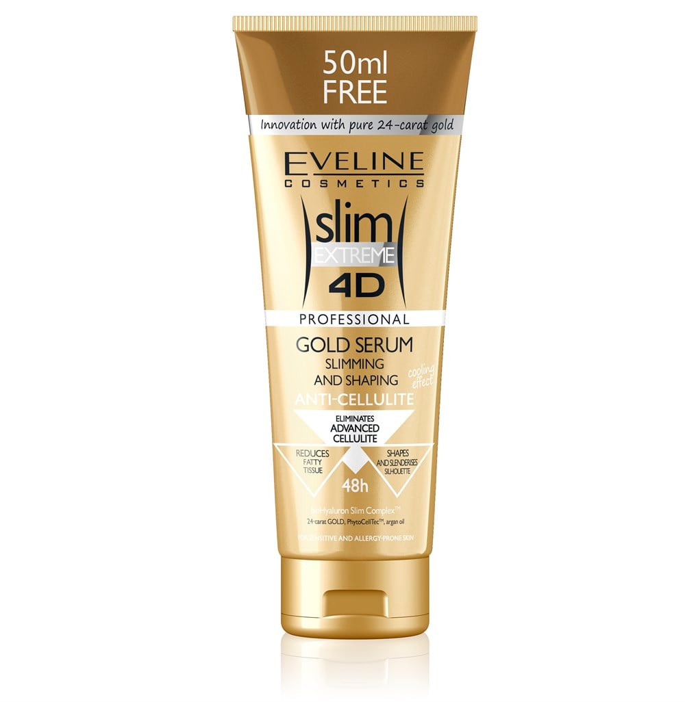 Eveline Slim Extreme 4D sıkılaştırıcı GOLD Selülit Serumu