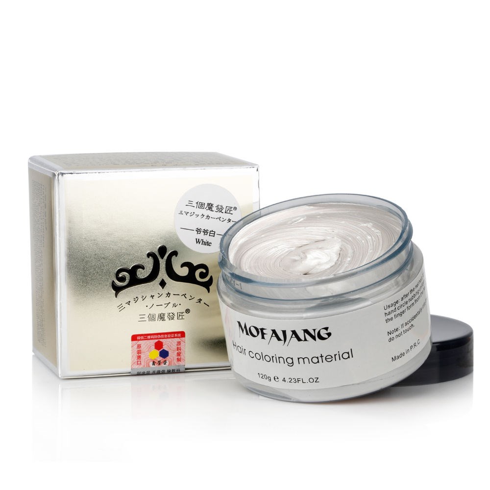 Mofajang Saç Renklendiren Beyaz  Renkli Wax 120 gr