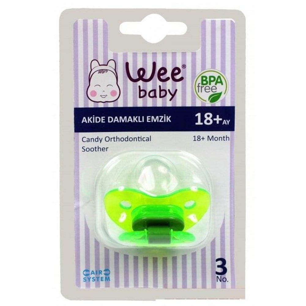 Wee Baby Akide Damaklı Emzik 18+ay