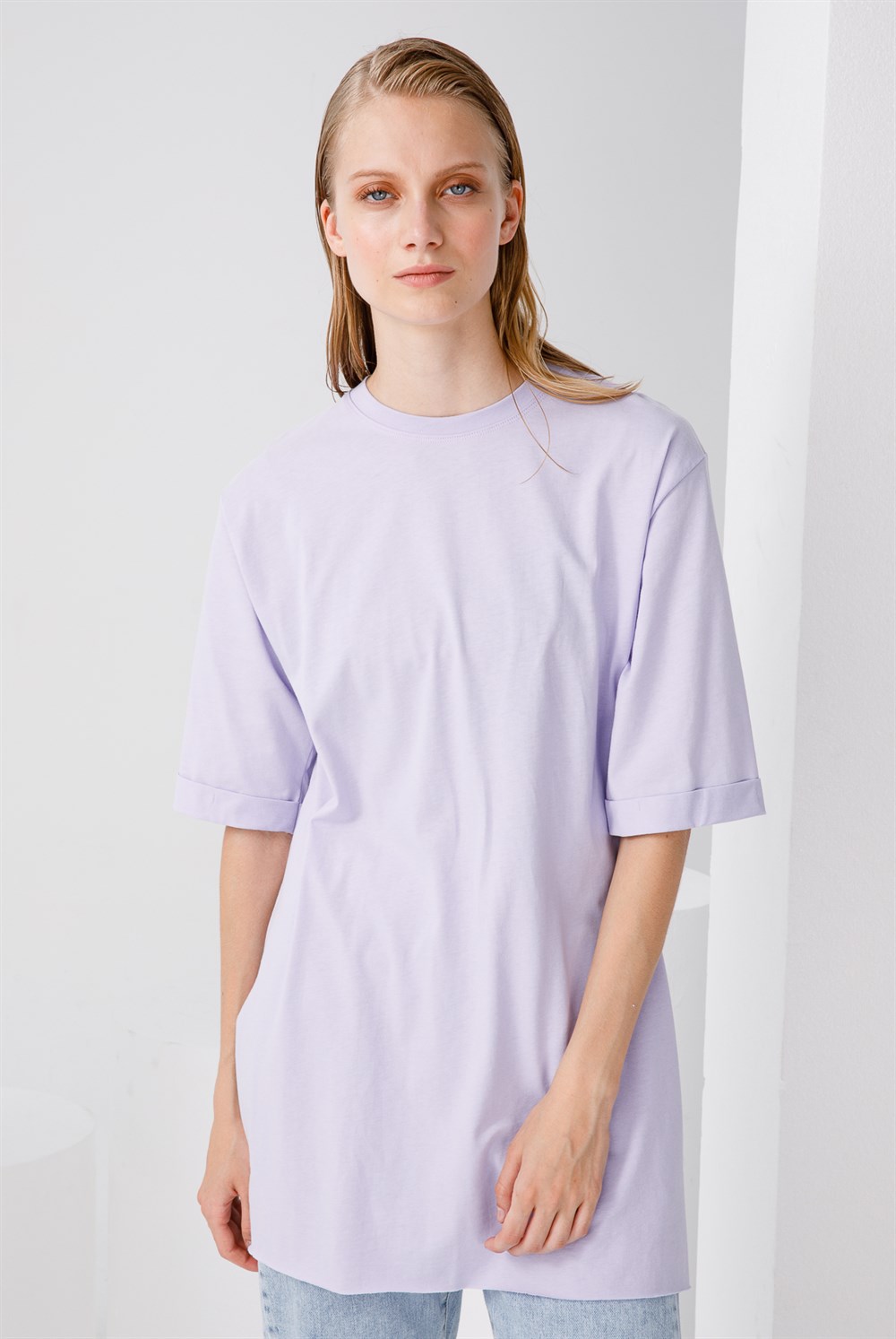 Lila oversized shirt hotsell