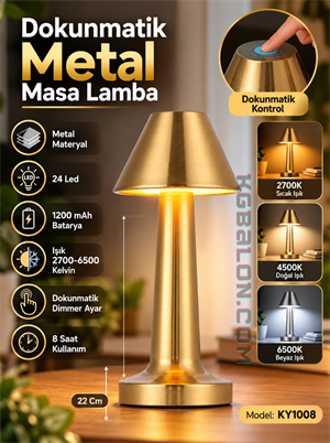 Led Dekoratif Masa Lambası