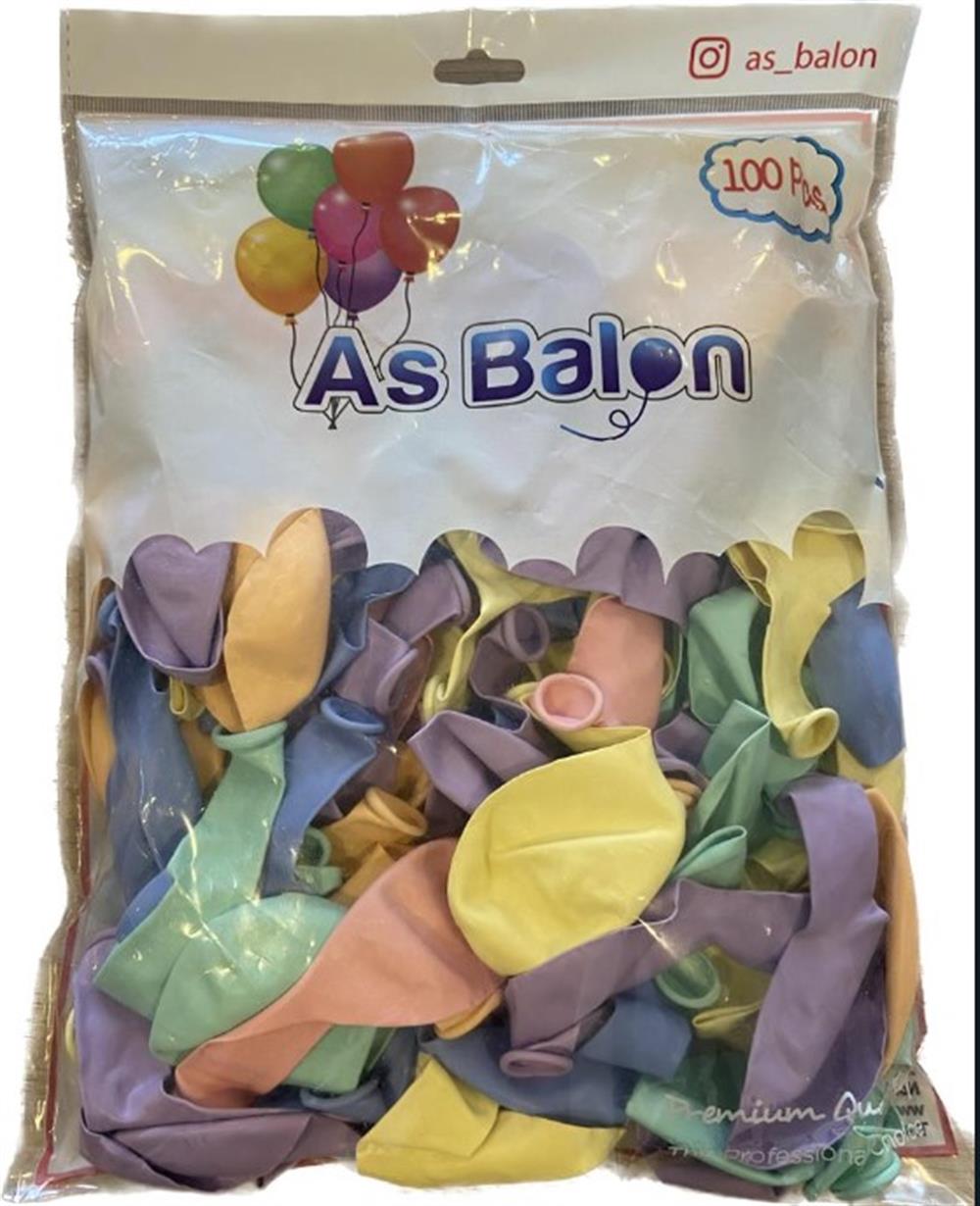 12 İnç Latex Balon Karışık