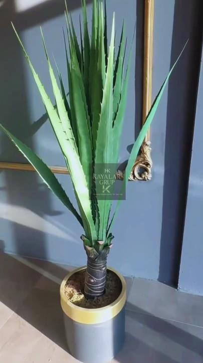 150 cm Yapay Aloe Vera Ağacı