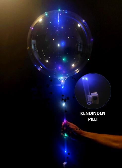 3 METRE MİNİ LEDLİ IŞIKLI BALON
