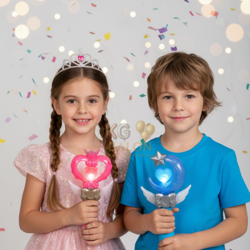 Ay Işıklı Sesli Peri Asa Oyuncak