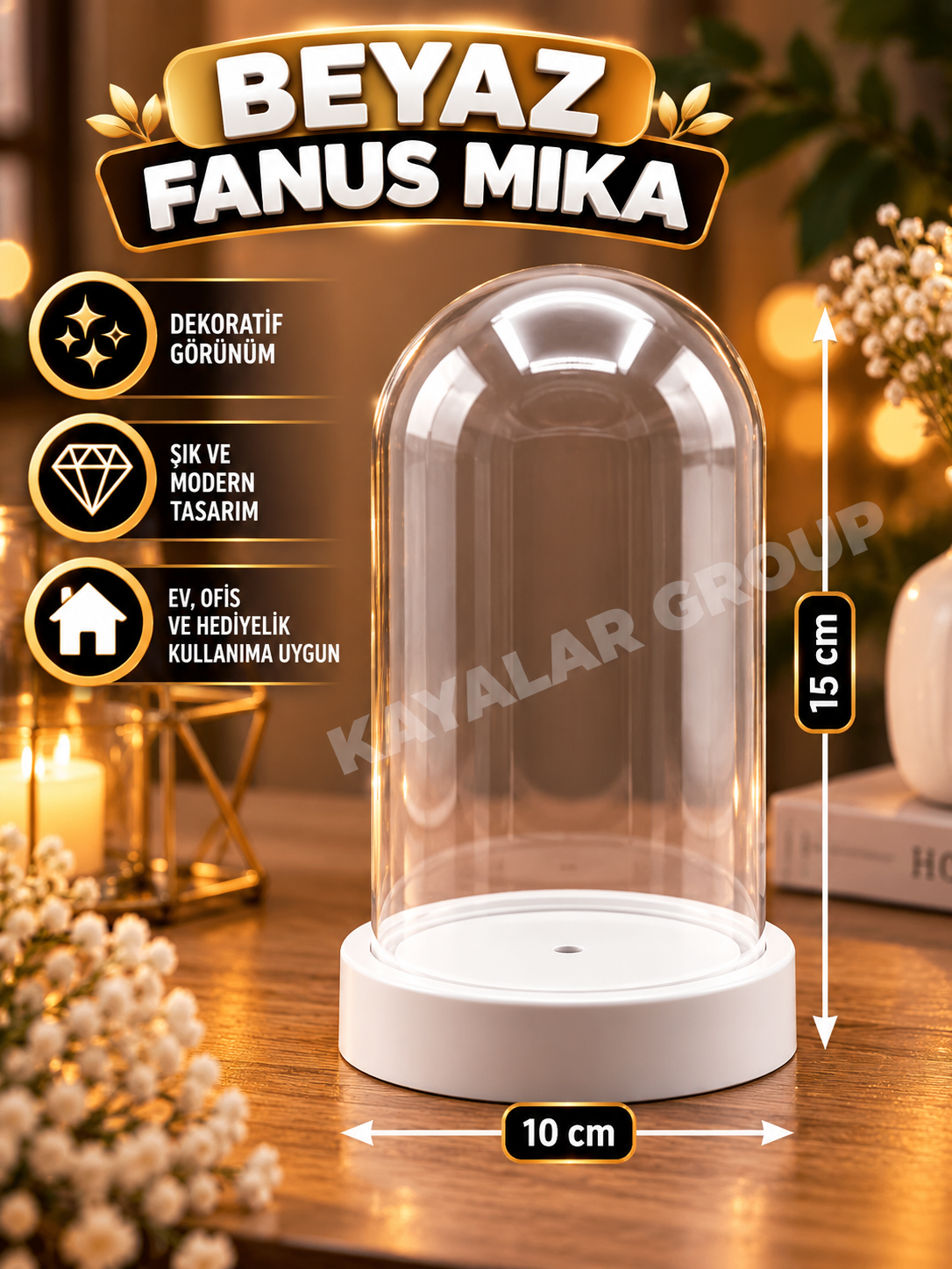 Beyaz Fanus Mika