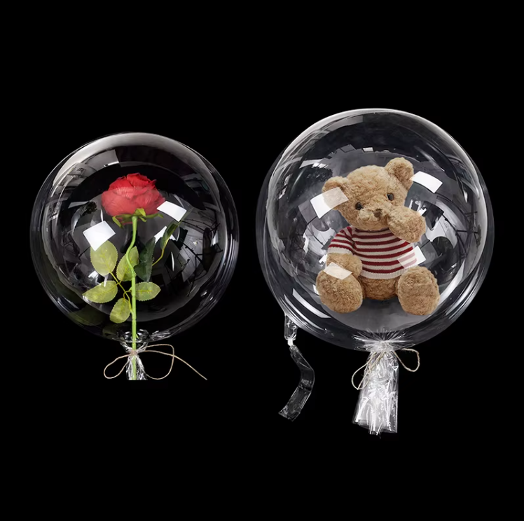 Bobo Şeffaf Balon 30 İnç