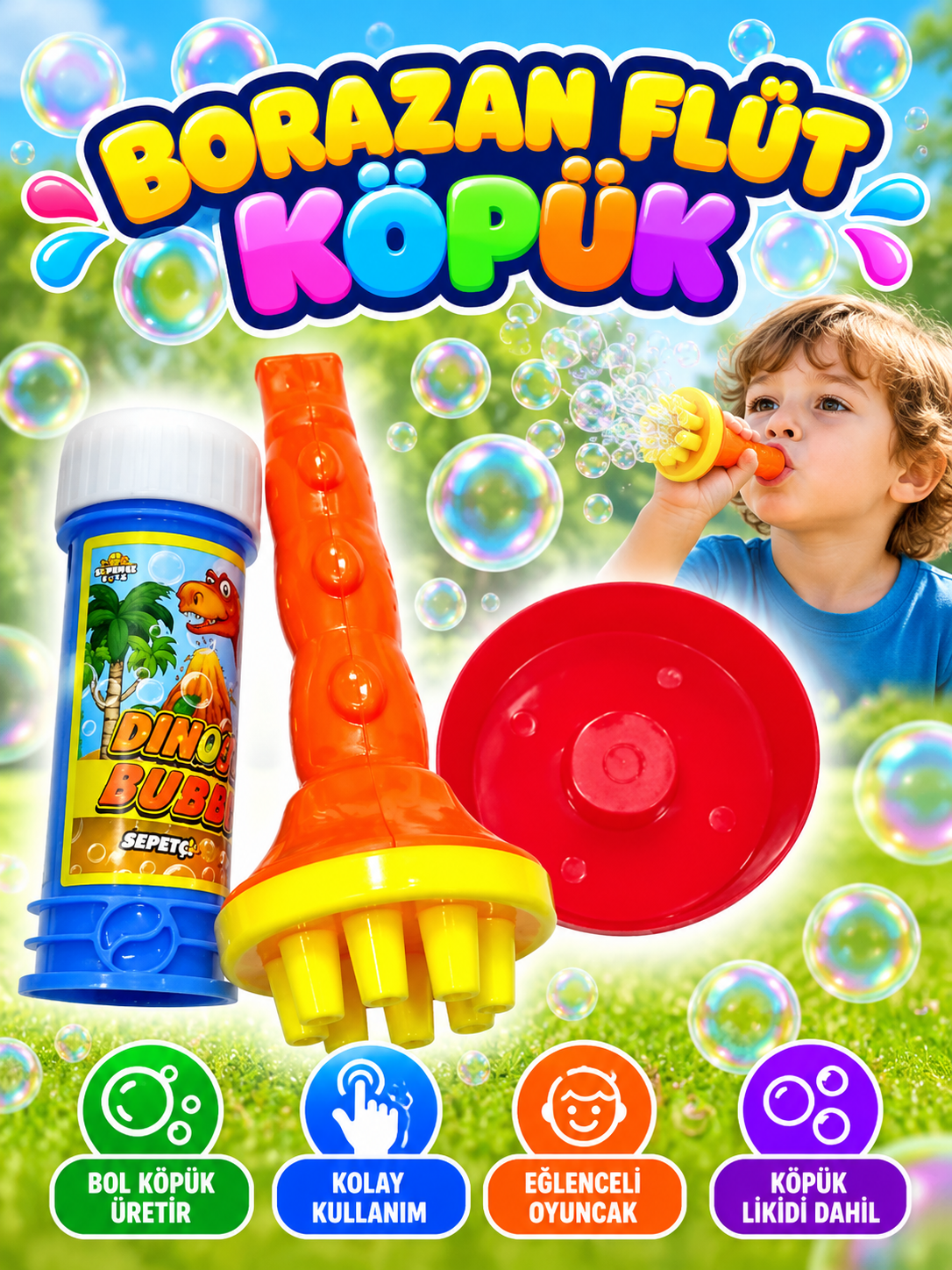 Borazan Flüt Köpük 
