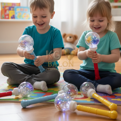 Ledli Şeffaf Küre Oyuncak 