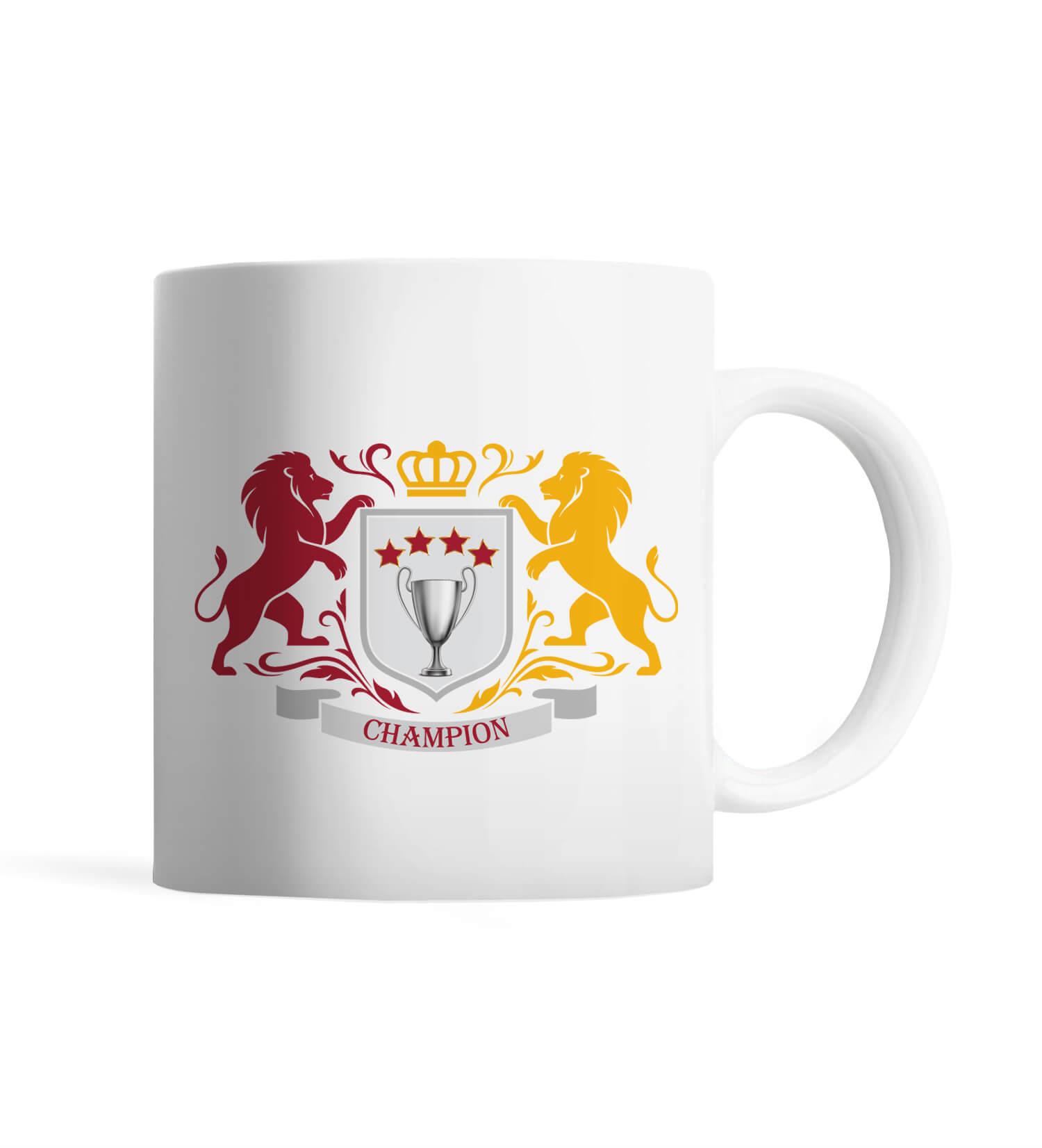 Aslan Figürlü Champion Serisi Kupa Bardak