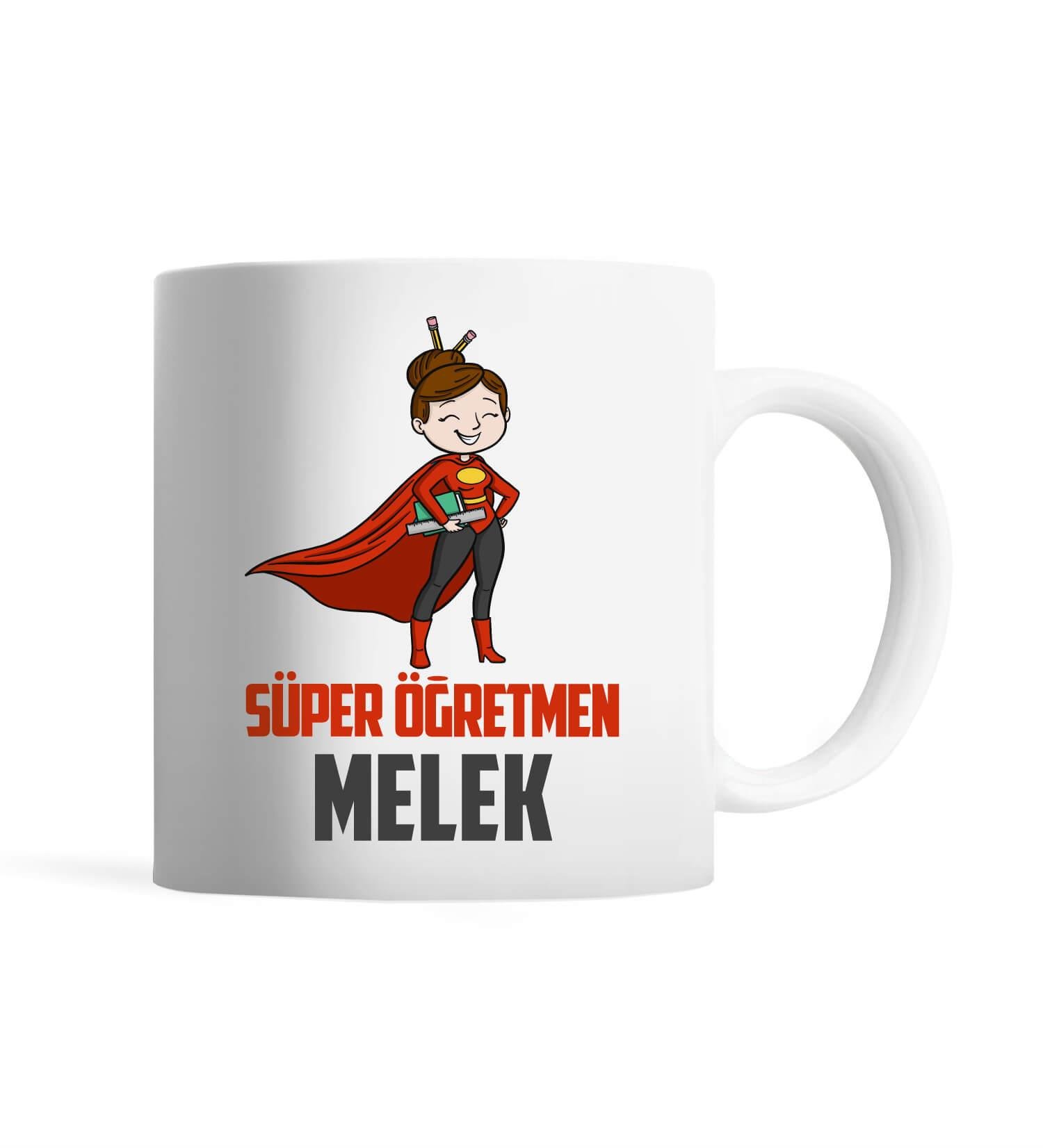 İsme Özel Süper Öğretmen Kupa Bardak