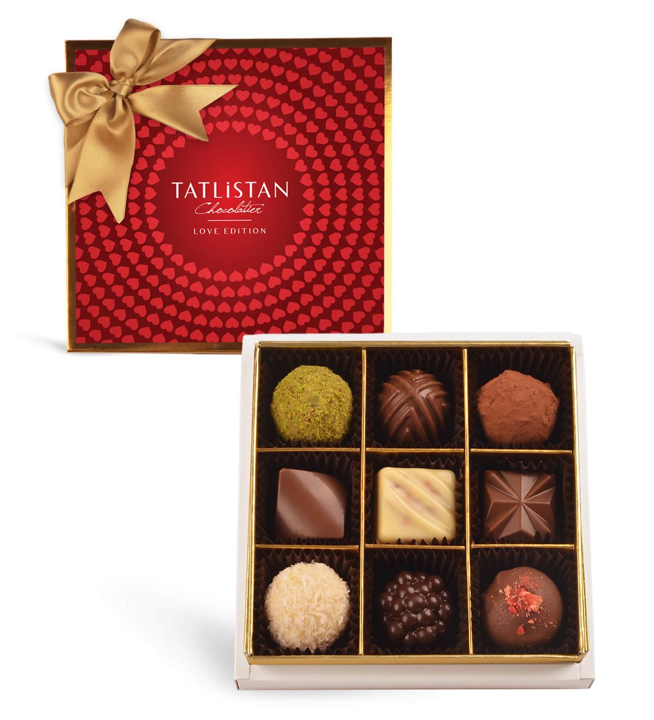 Aşkın Dönüşü | 9 Çeşitli Artisan Çikolata 9'lu