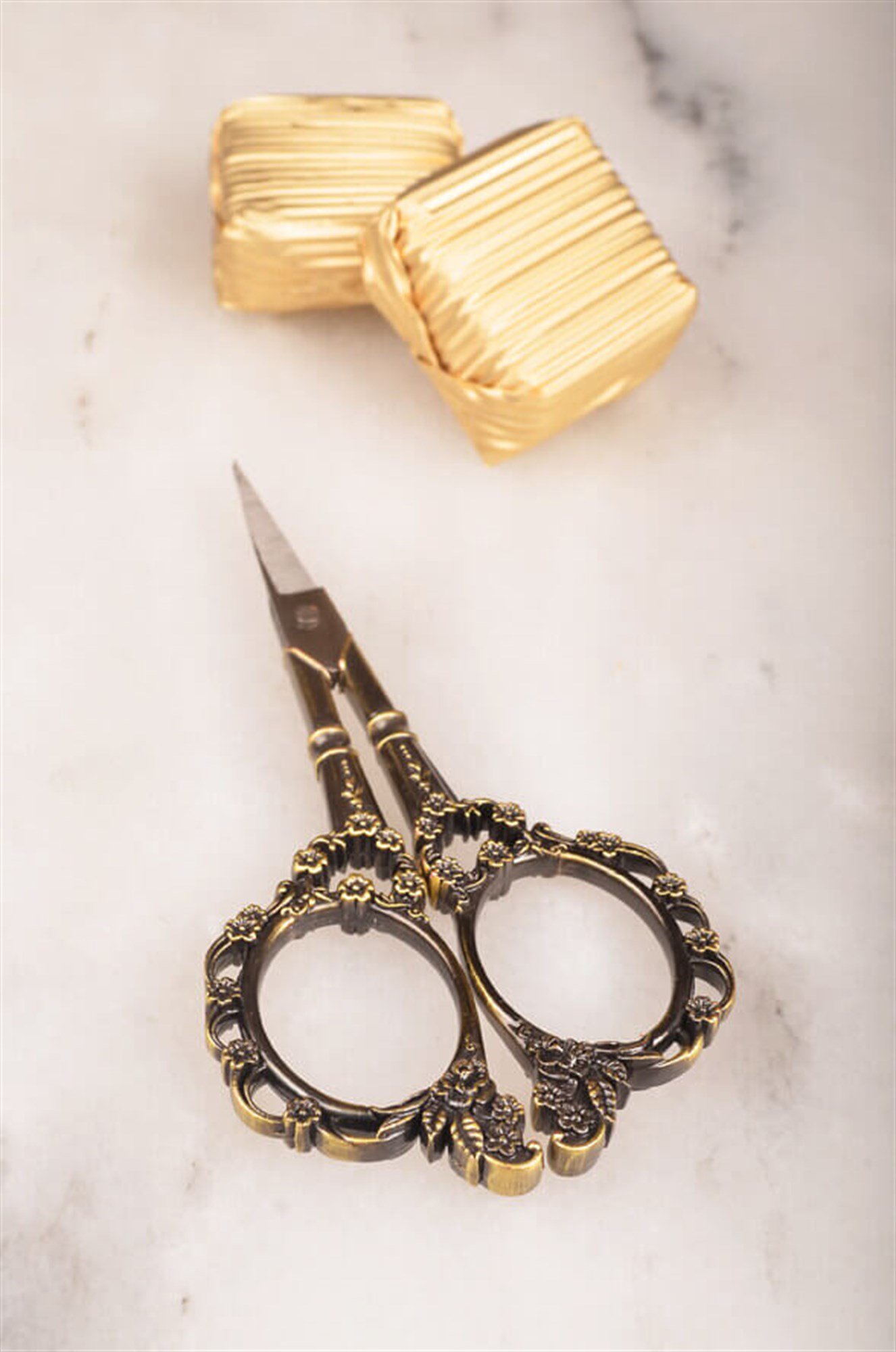 Eskitme Vintage Söz & Nişan Makası